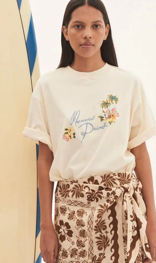 ALEMAIS~ Mermaid point tee