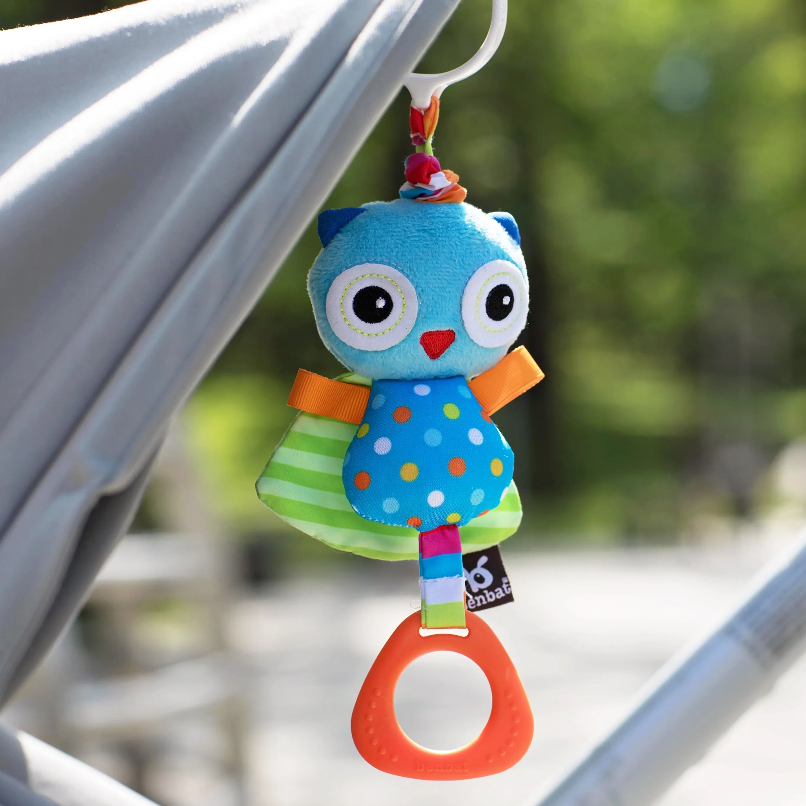 Benbat - Travel Jitters Dazzle Friends Owl