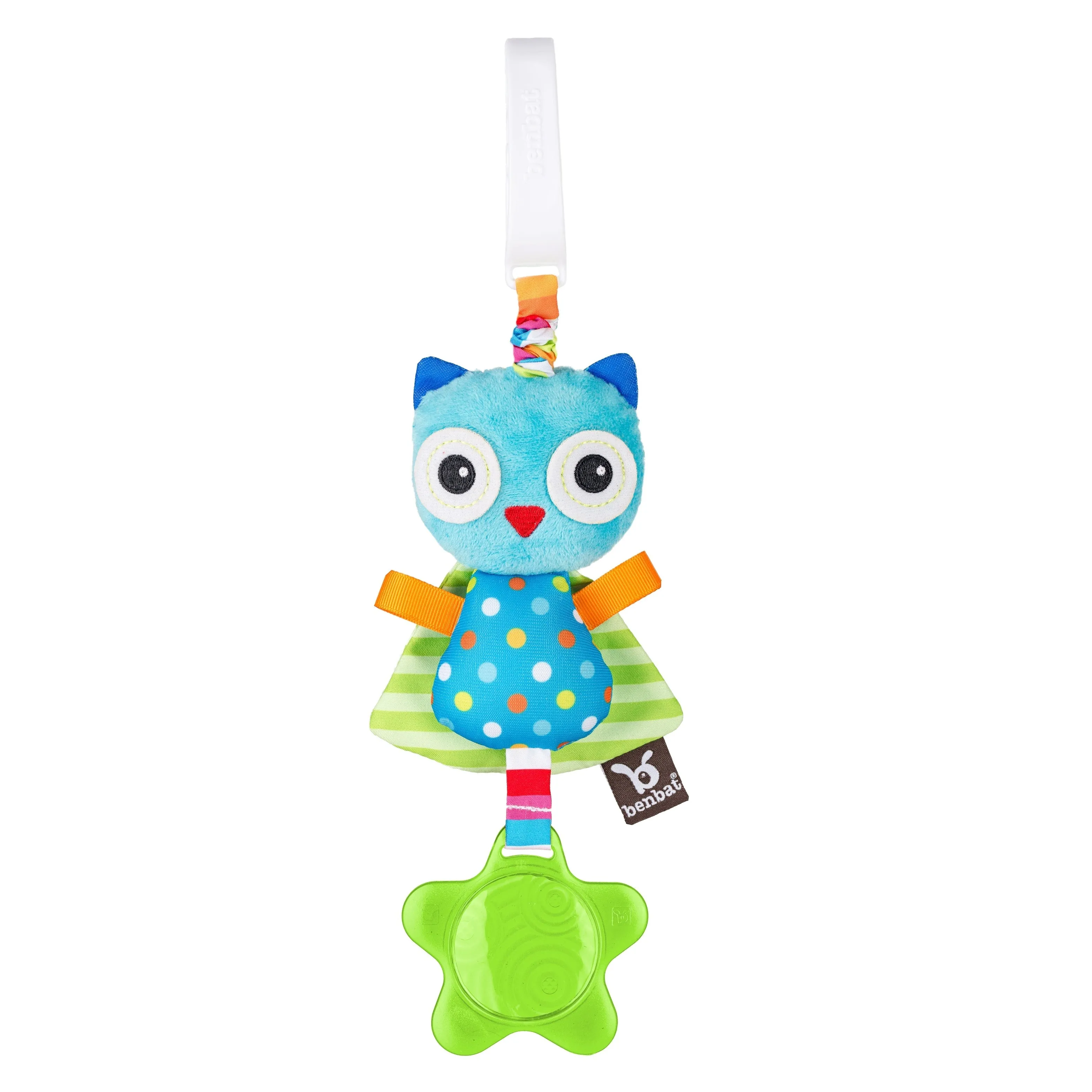 Benbat - Travel Jitters Dazzle Friends Owl