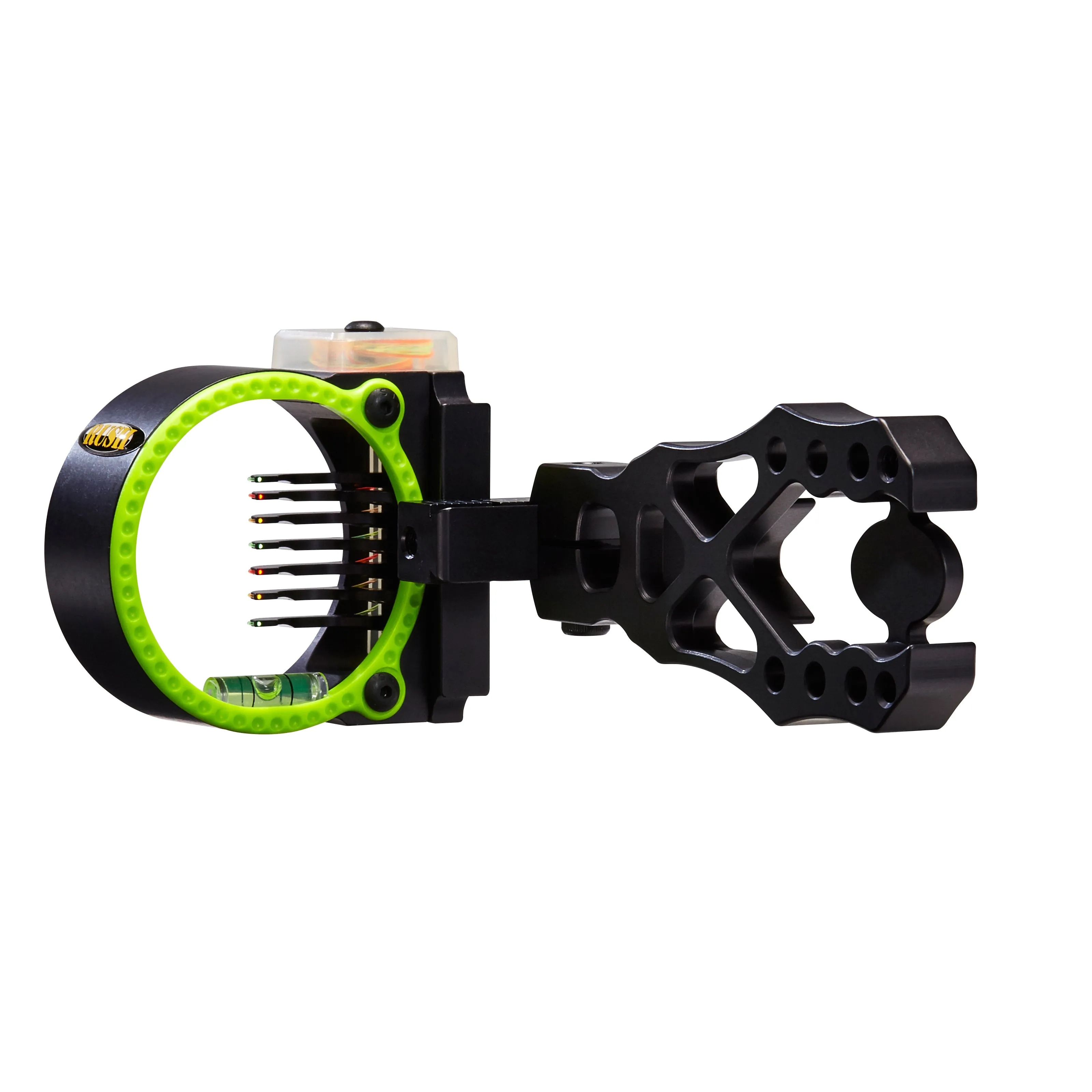 Black Gold Rush Archery Compound Bow Sight, 7 PIN