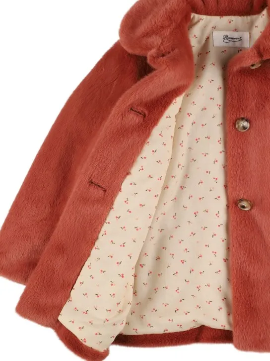 Bonpoint   Poly faux fur coat 