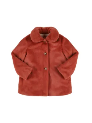 Bonpoint   Poly faux fur coat 