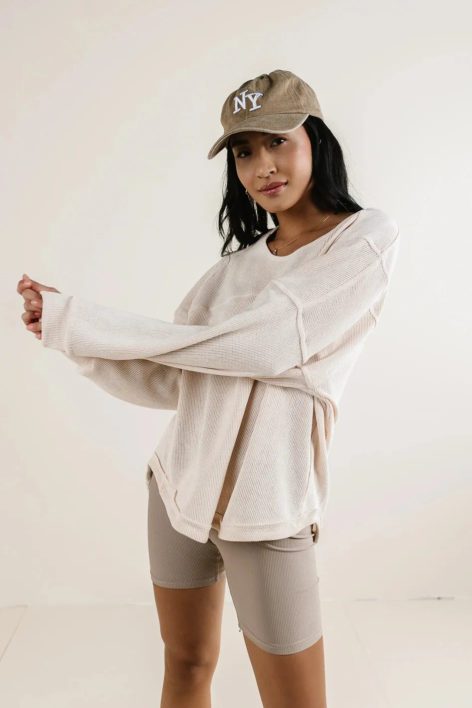 Brianna Oversized Knit Top - FINAL SALE