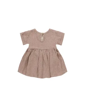 Brielle Dress II Plum Gingham