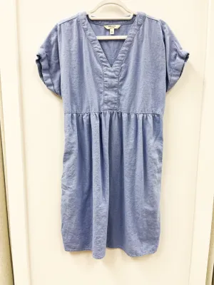 BRIGGS blue babydoll dress