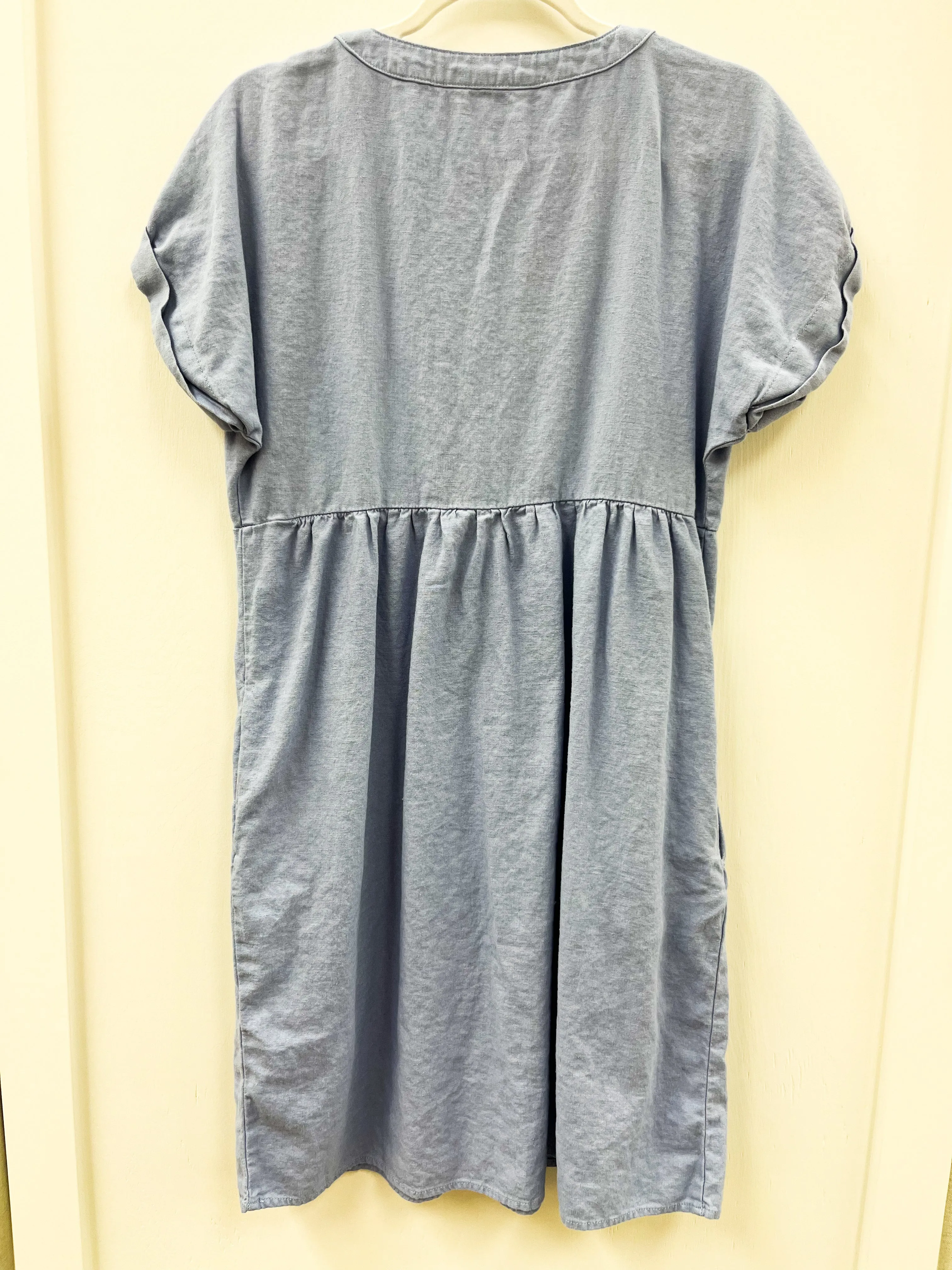 BRIGGS blue babydoll dress