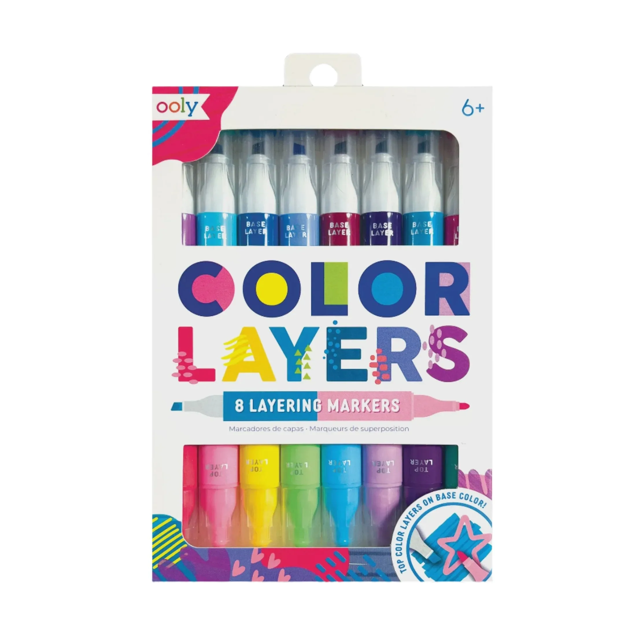 Color Layers Double-Ended Markers