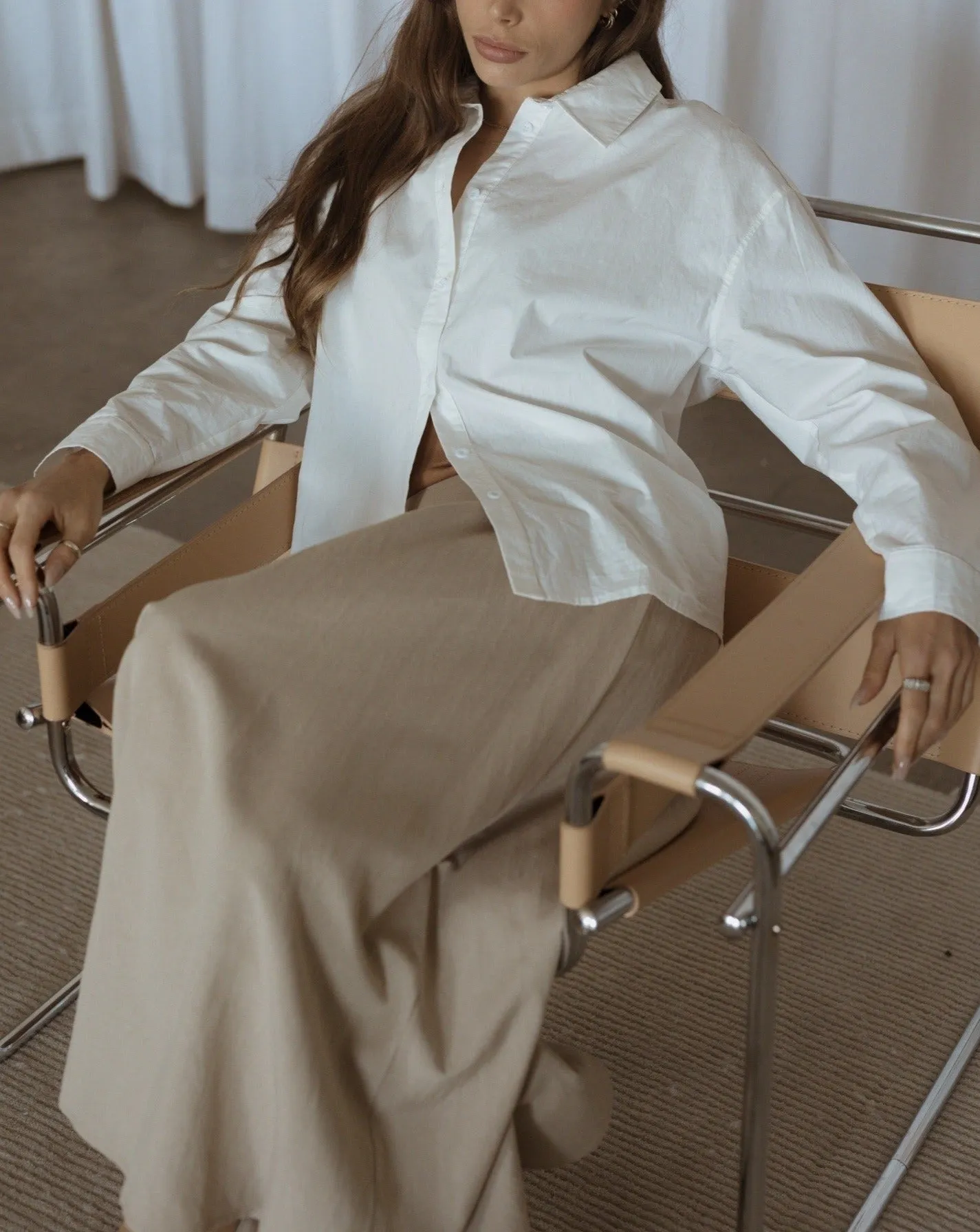 Ema Top in White