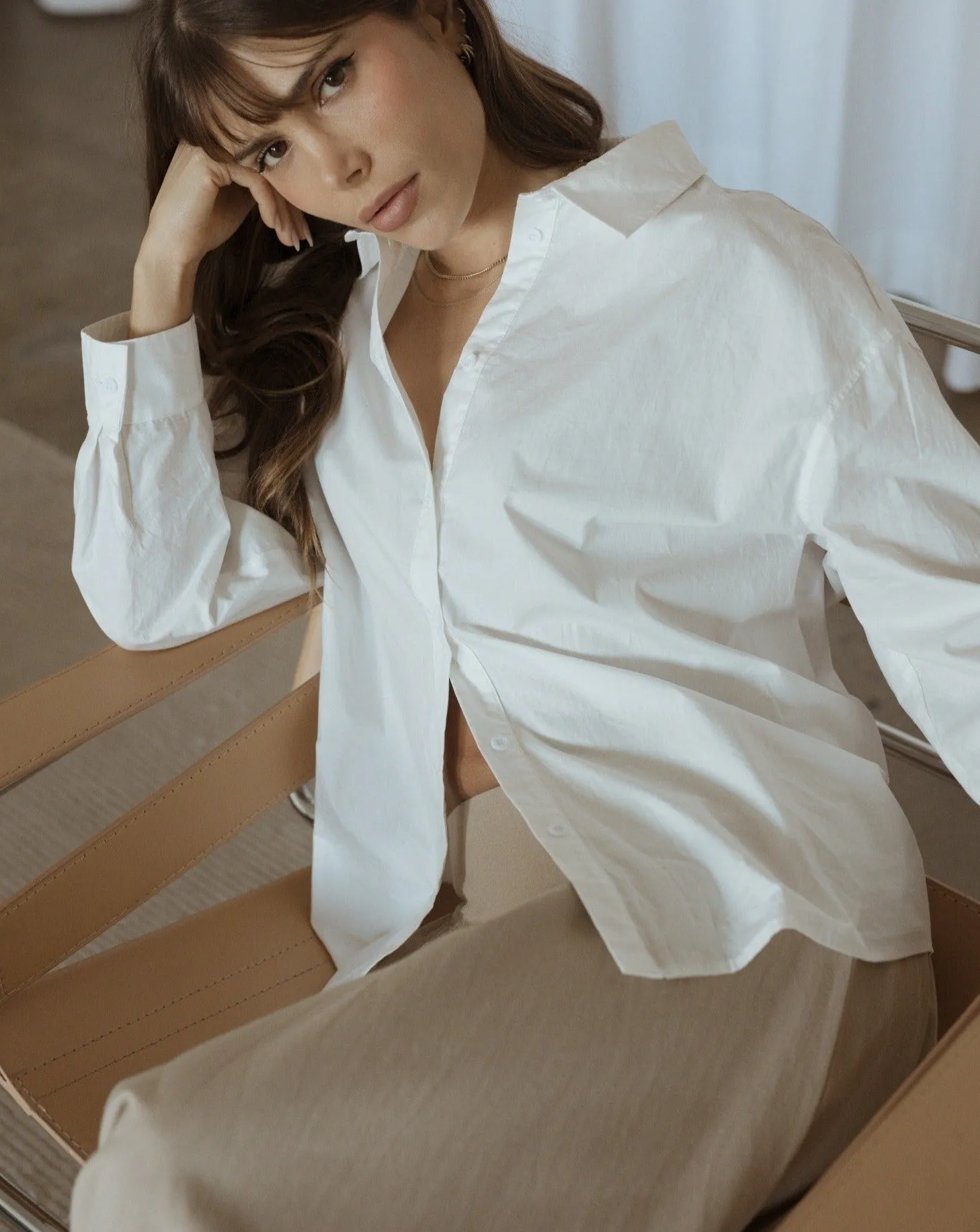 Ema Top in White