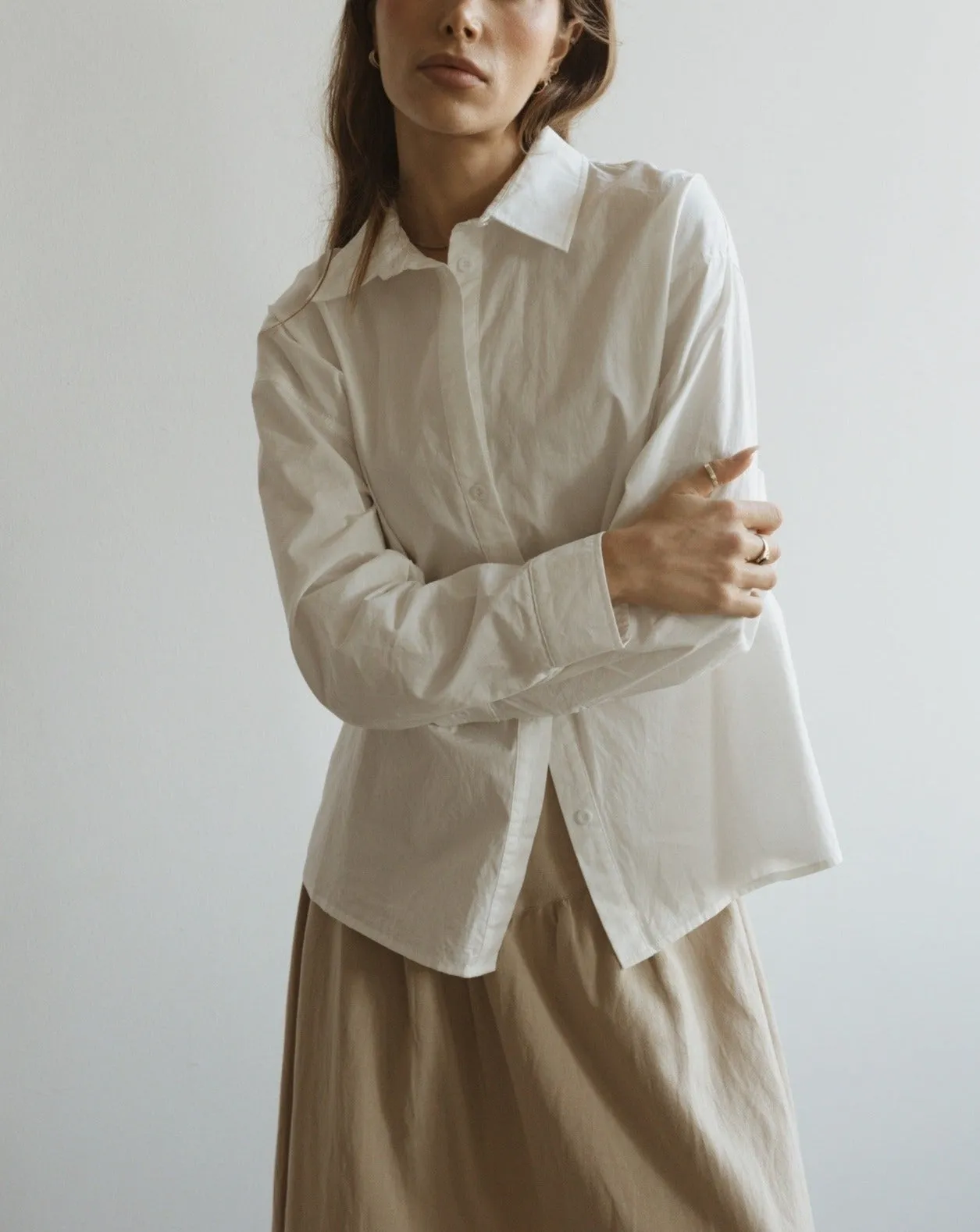 Ema Top in White