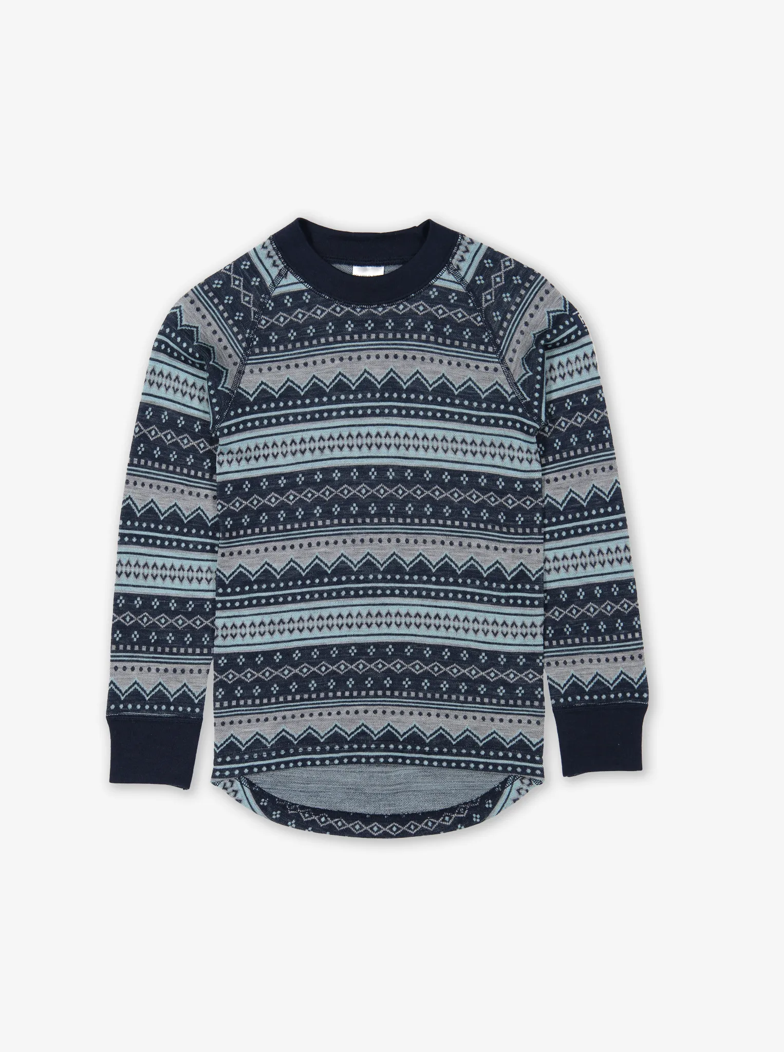 Fairisle Thermal Merino Kids Top