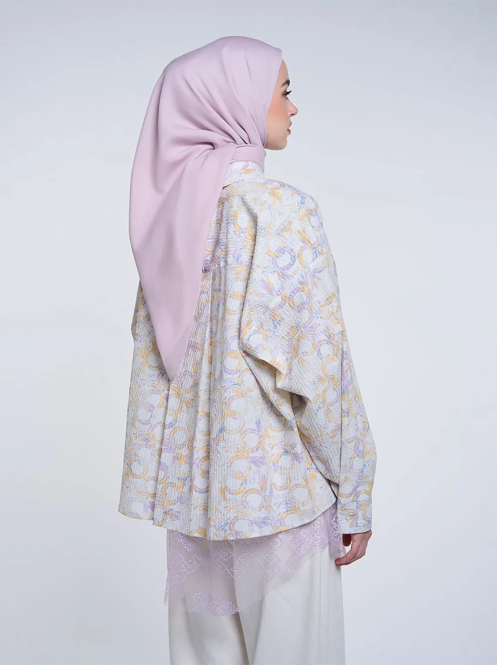 GEA OVERSIZED TOP IVORY
