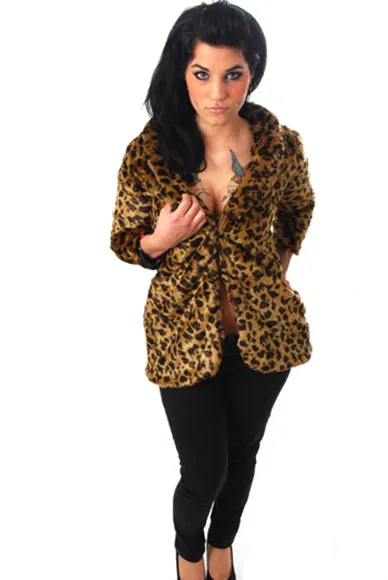 Iron Fist - Alley Cat Faux Fur Coat