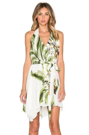 IRSIA BABYDOLL DRESS (GREEN)-VD1072