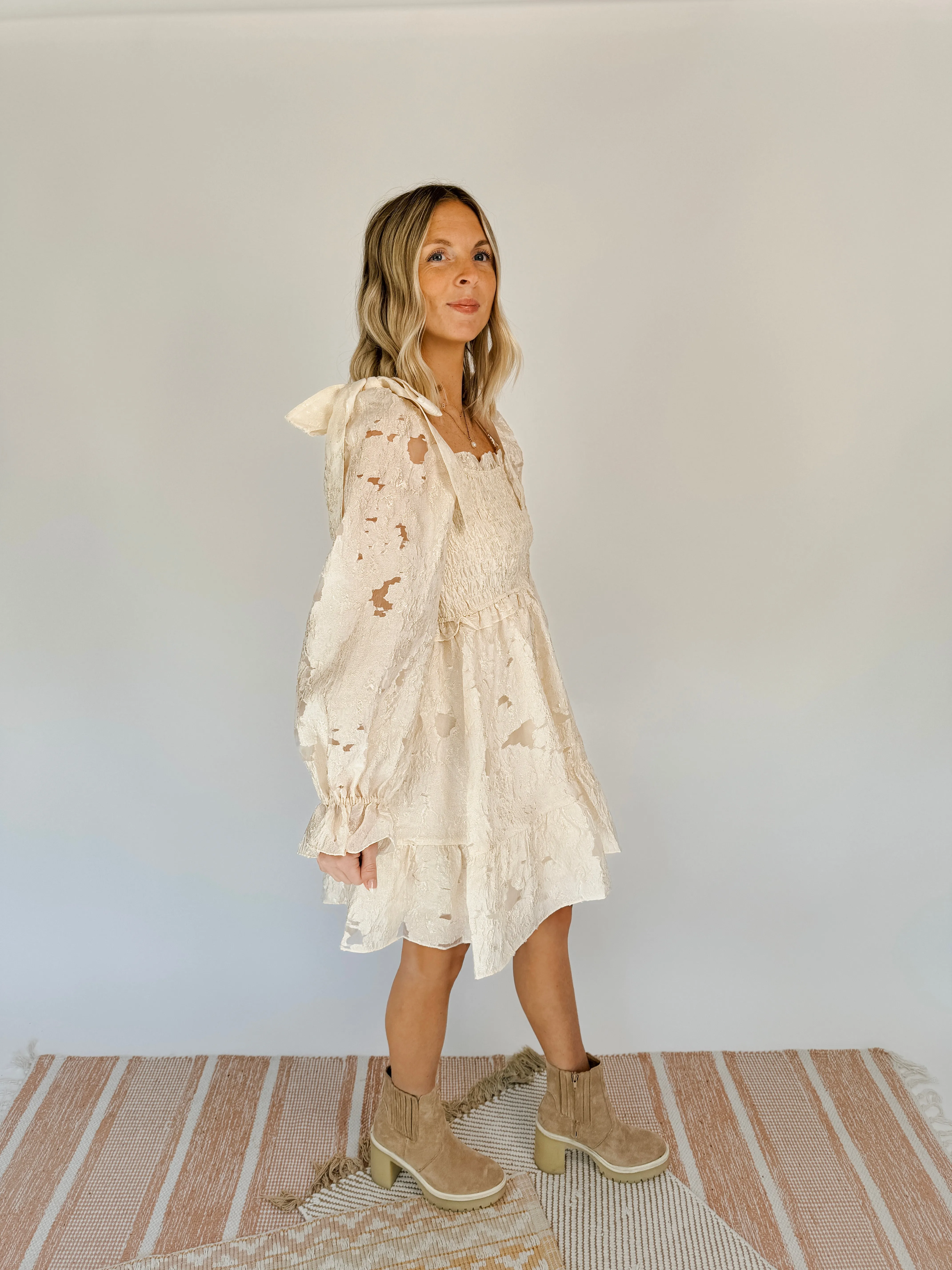 Ivy Smocked Baby Doll Dress
