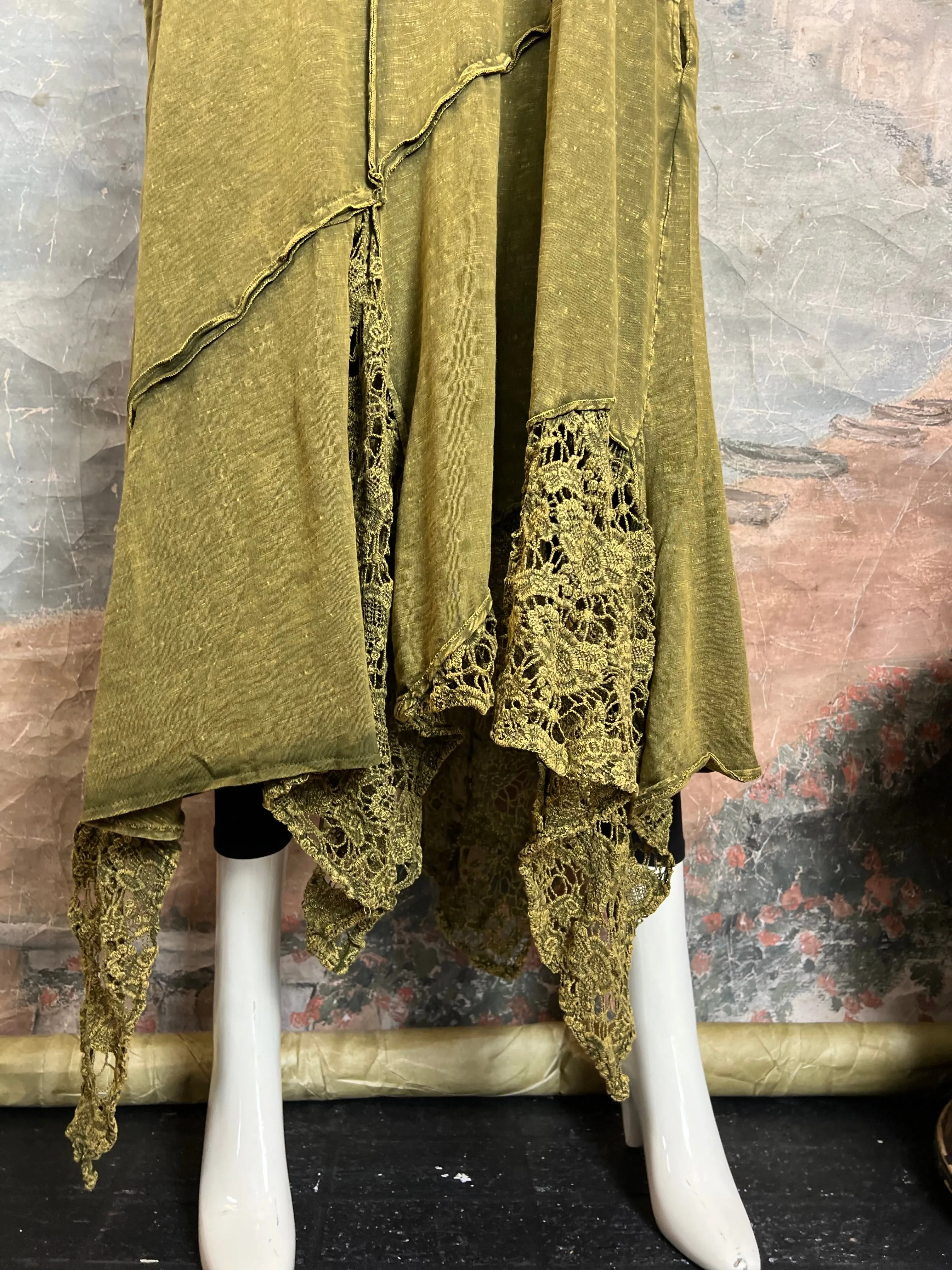JG- Layer It Up Dress-OLIVE