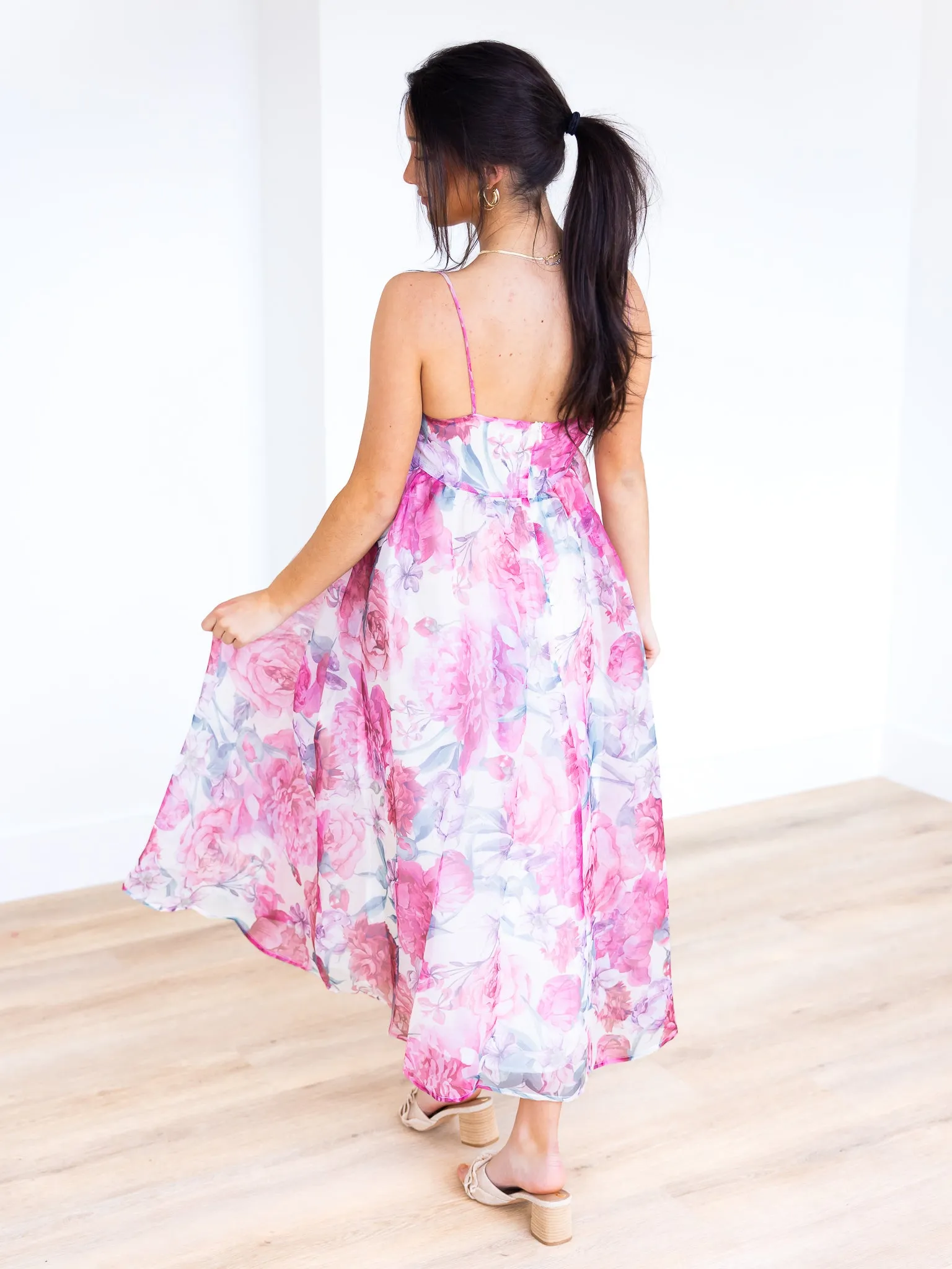 Let It Grow Floral Dress