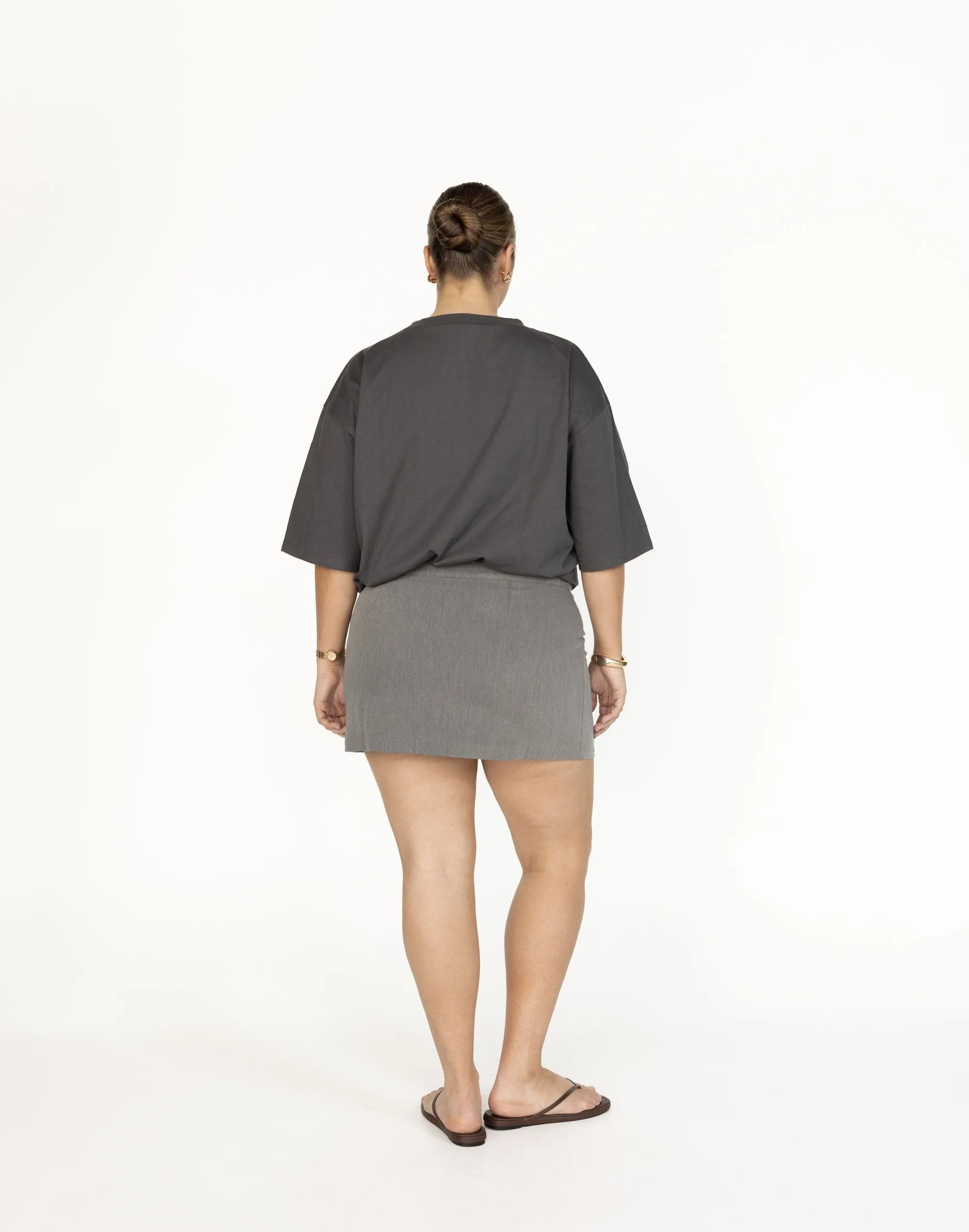 Luca Oversized Tee (Slate)