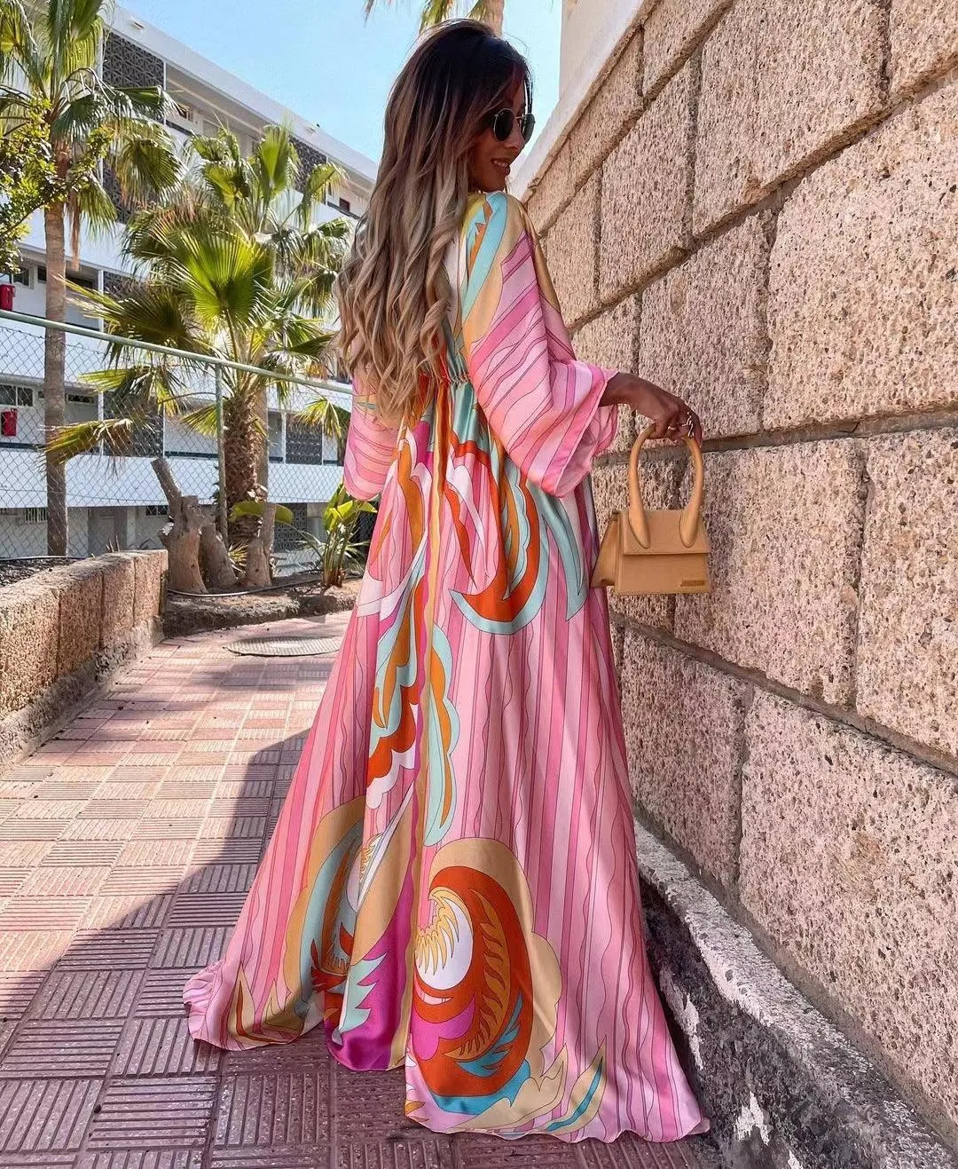 Marcel Dress: Pink