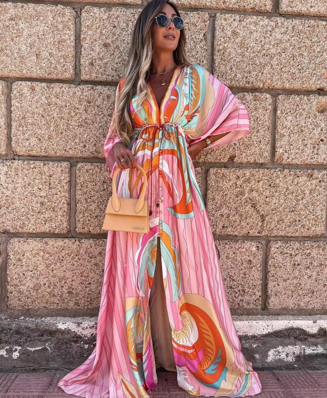 Marcel Dress: Pink