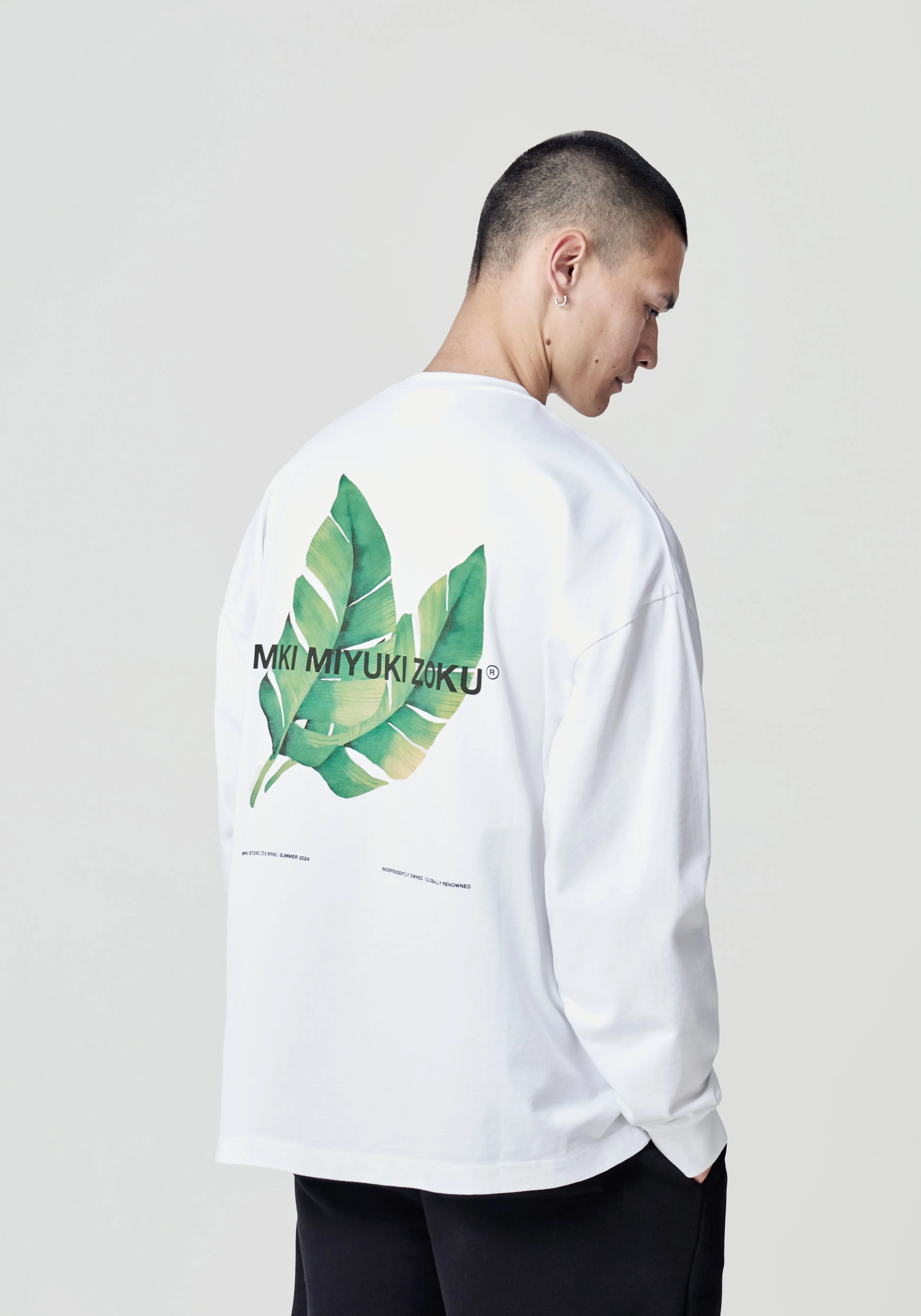 MKI LEAF LONGSLEEVE T-SHIRT
