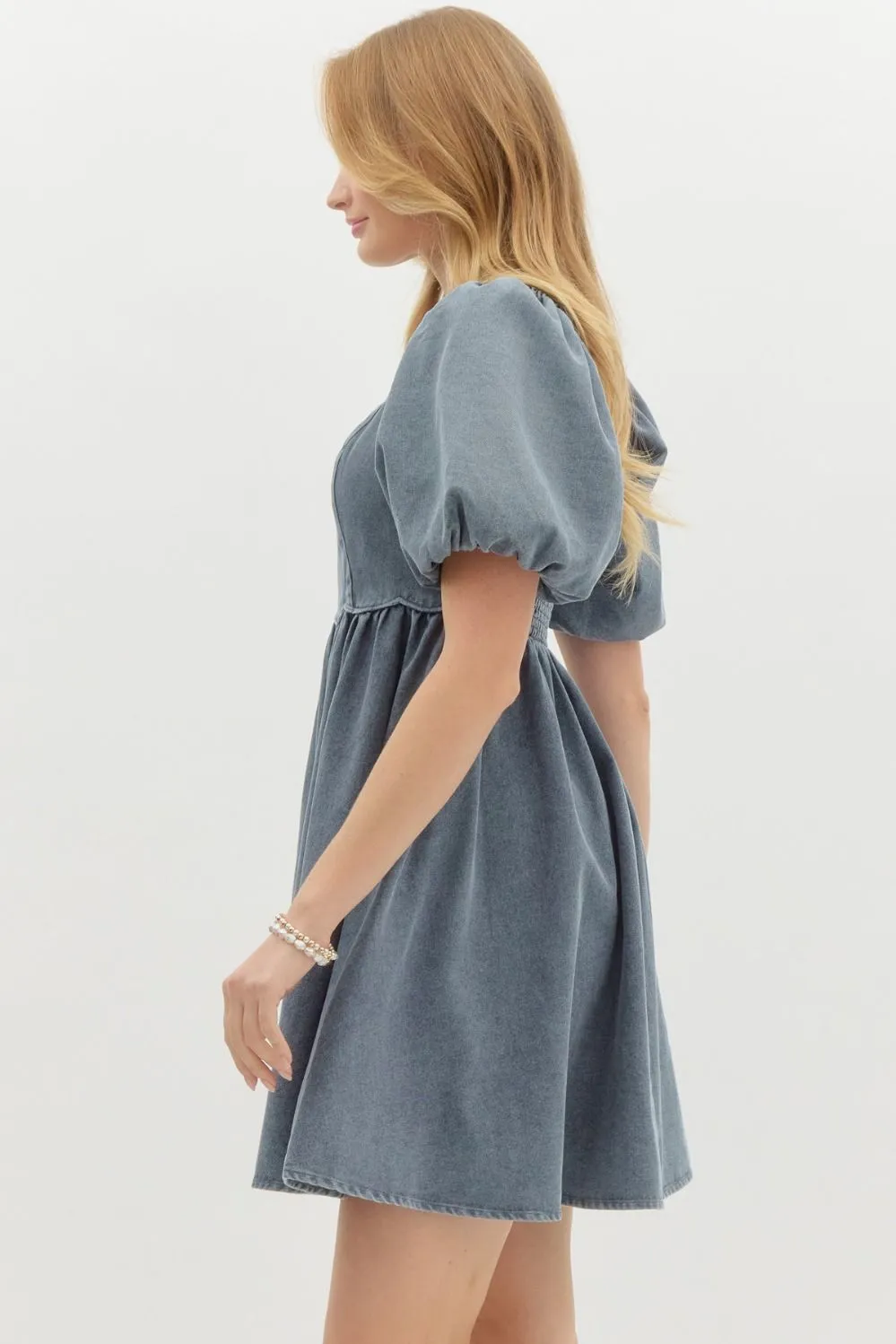 Montana Skies Dress - Denim