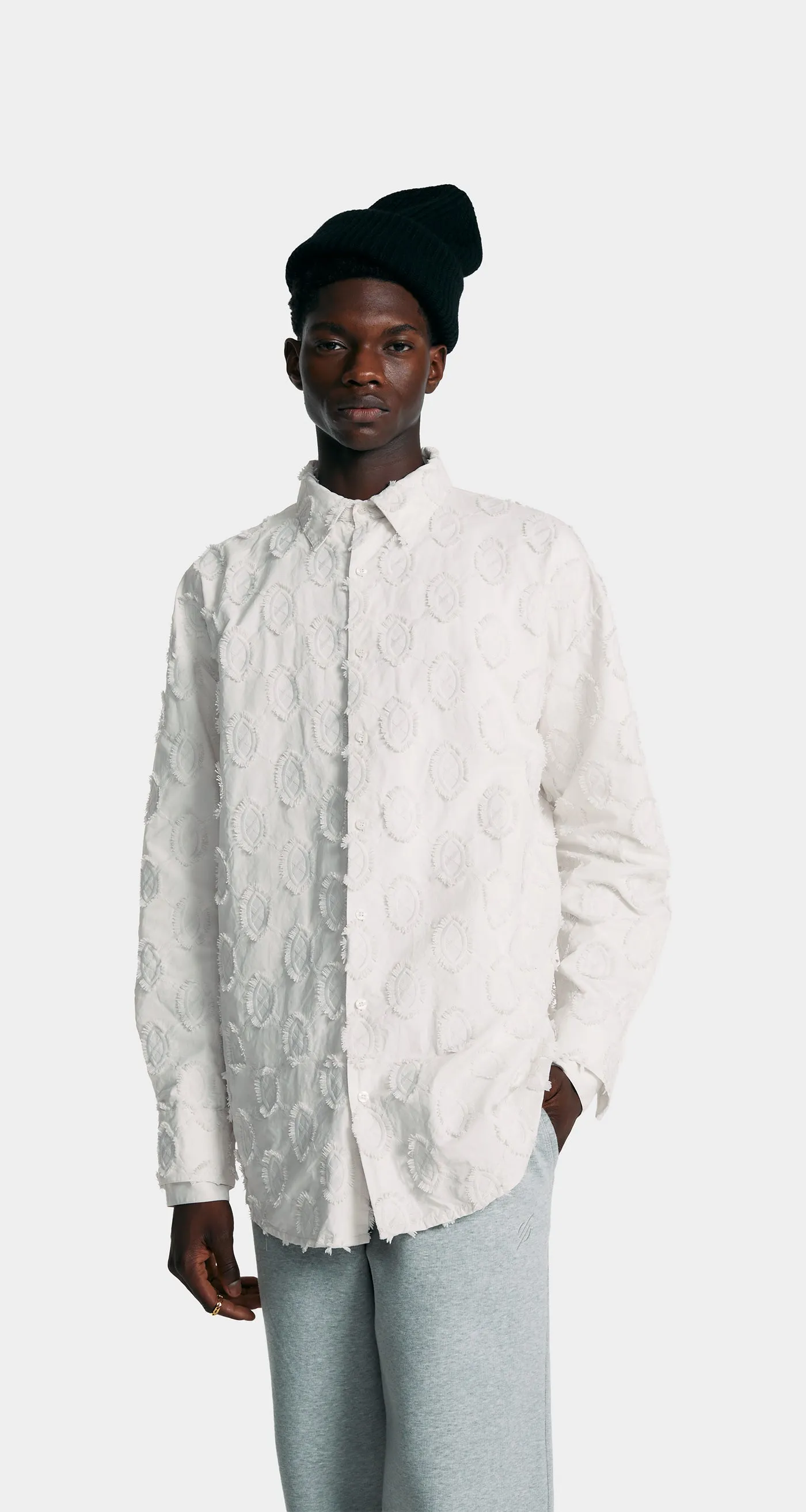 Nimbus Grey Trophy Shield Shirt