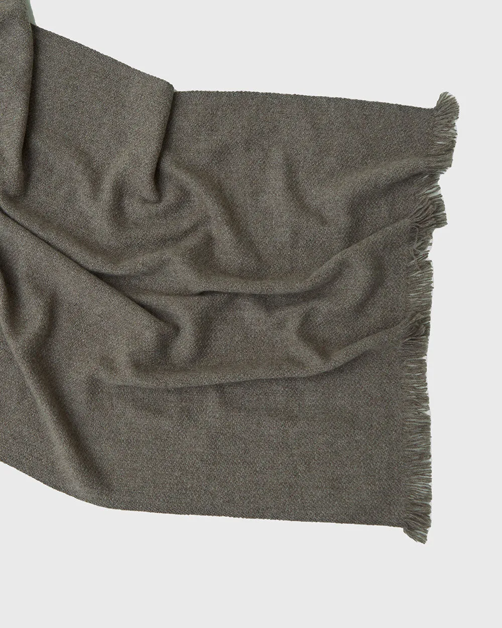 Nomad Net Scarf (Natural Yak Grey Base)