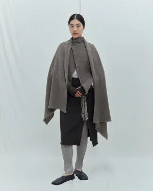 Nomad Net Scarf (Natural Yak Grey Base)