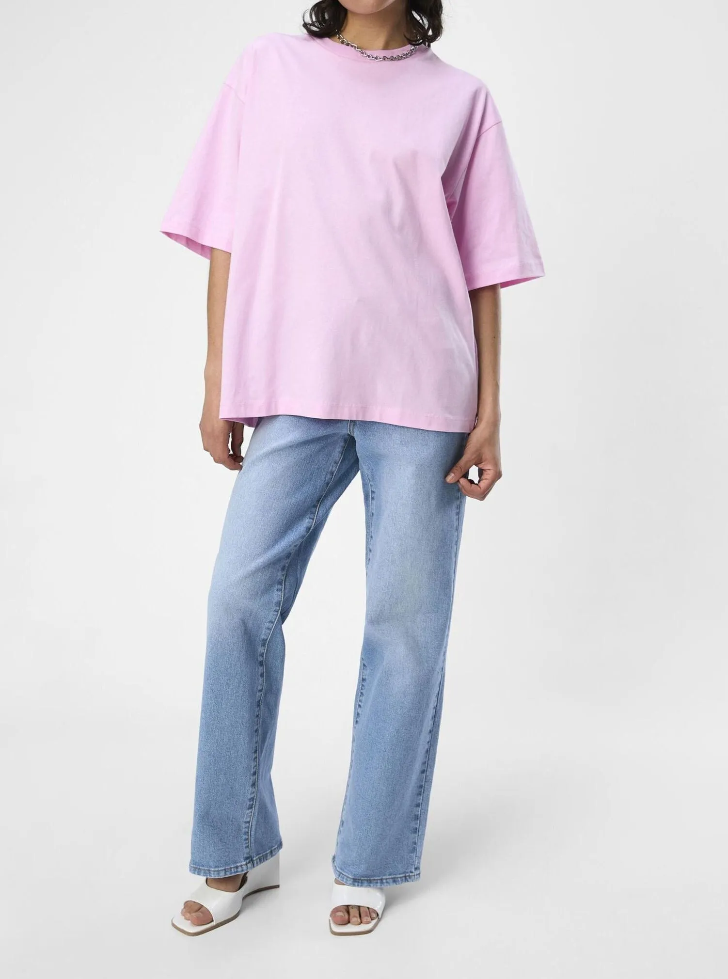 OBJGIMA 2/4 OVERSIZE T-SHIRT NOOS | PASTEL LAVENDER