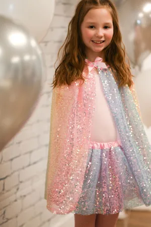 Ombre Sequins Cape by Great Pretenders
