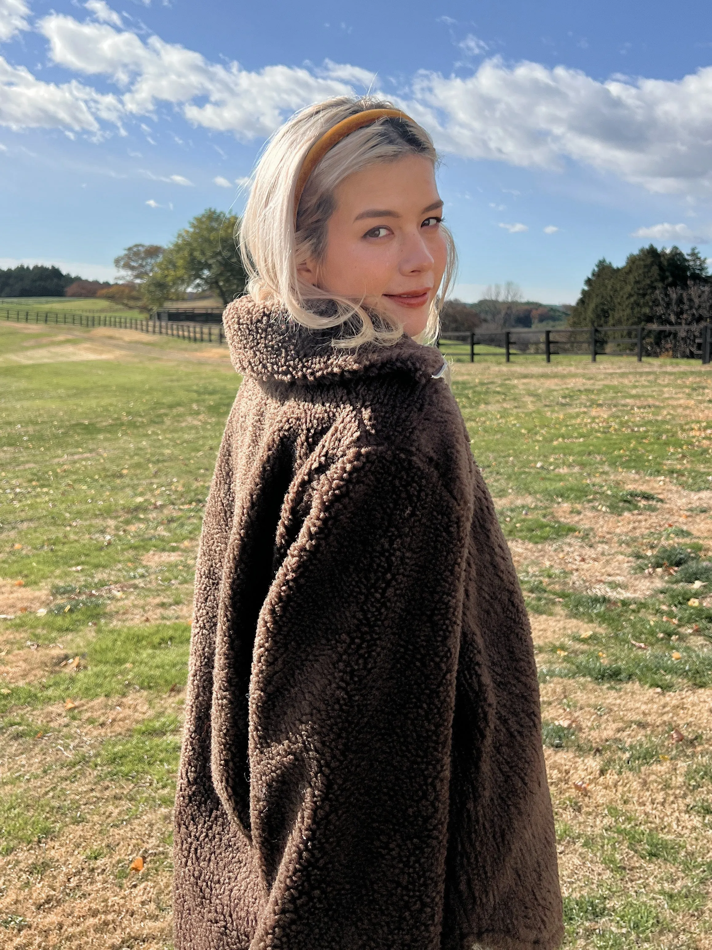 Oversized Boa Top