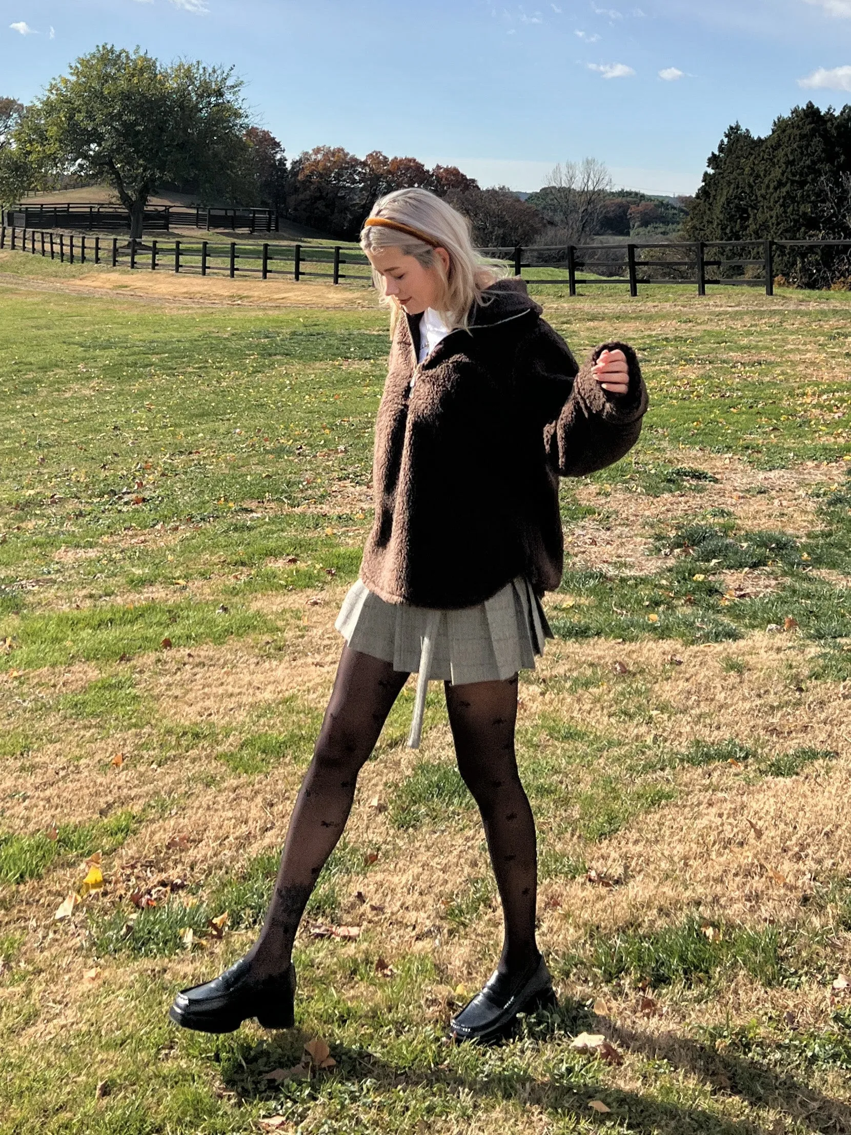 Oversized Boa Top