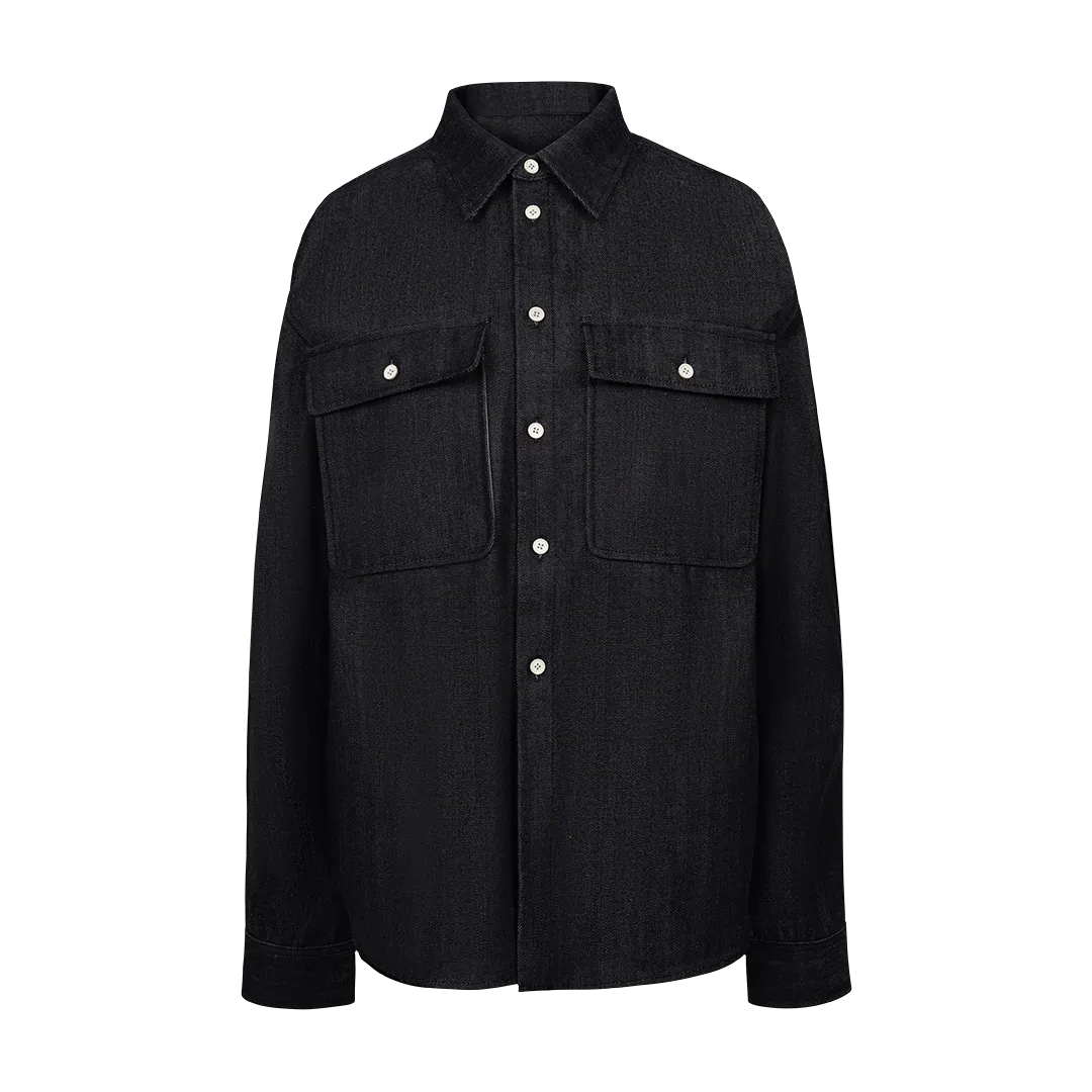 Oversized Denim Workwear Shirt