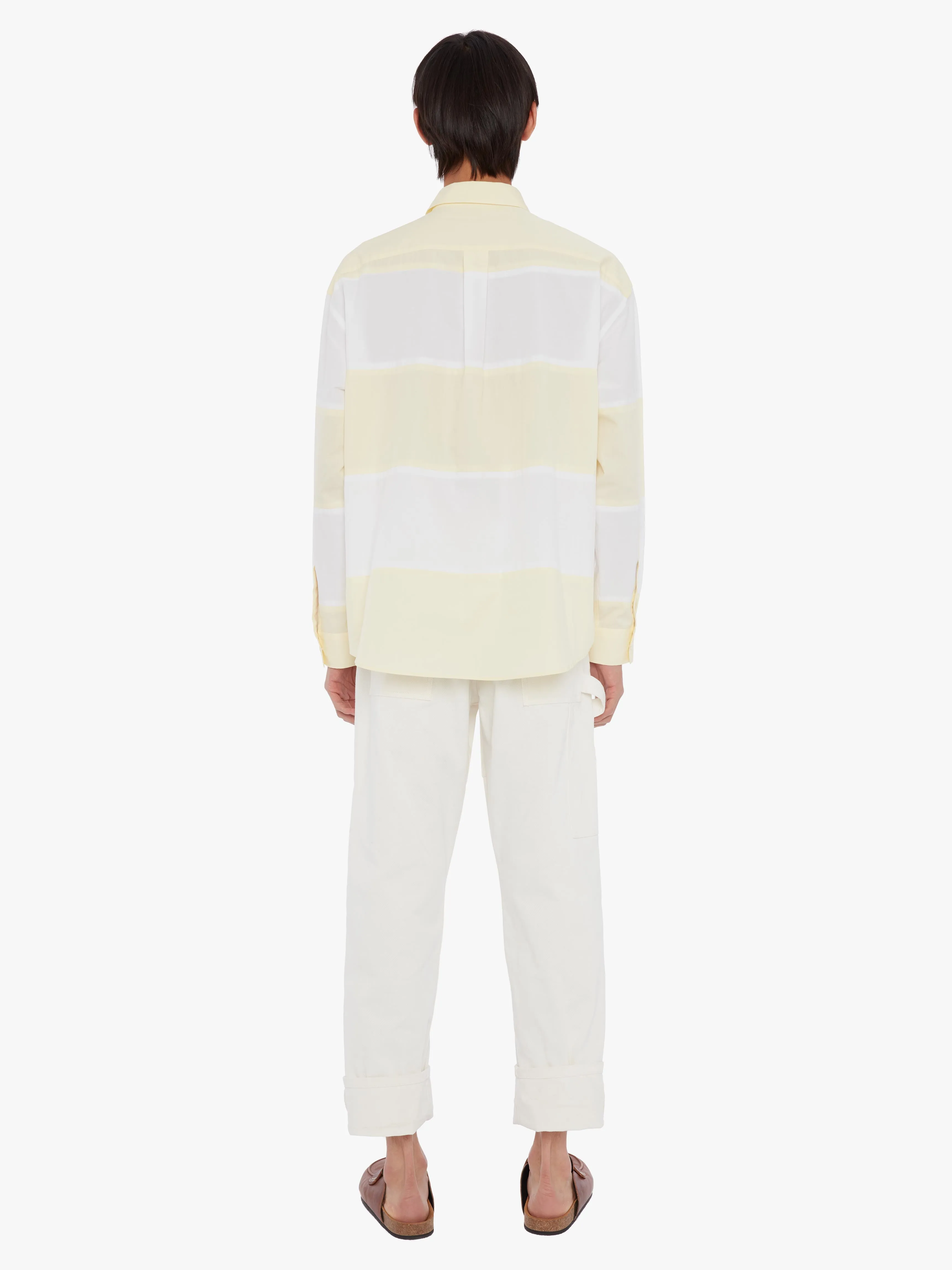 Oversized Panelled Shirt