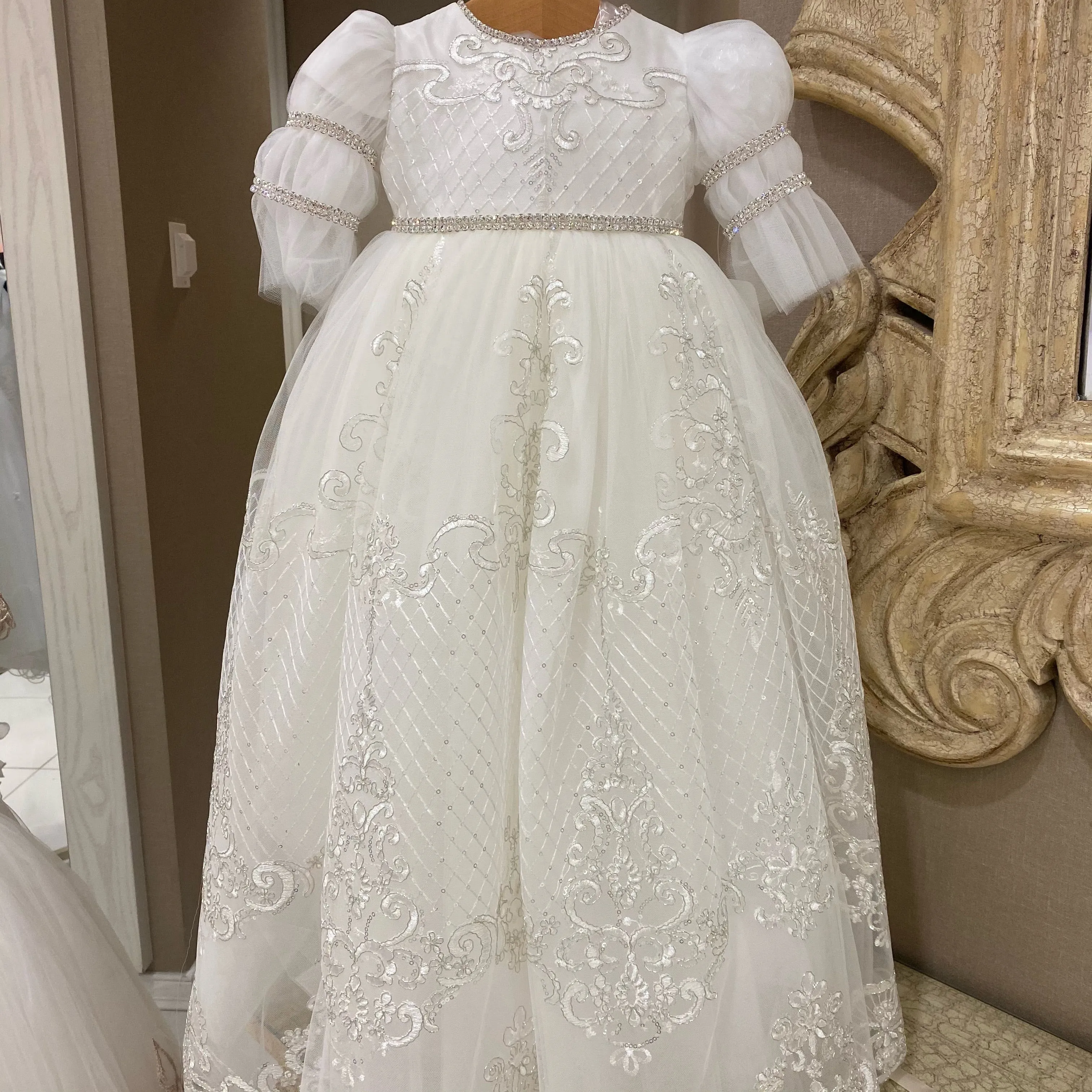 Piccolo Bacio Christening Gown