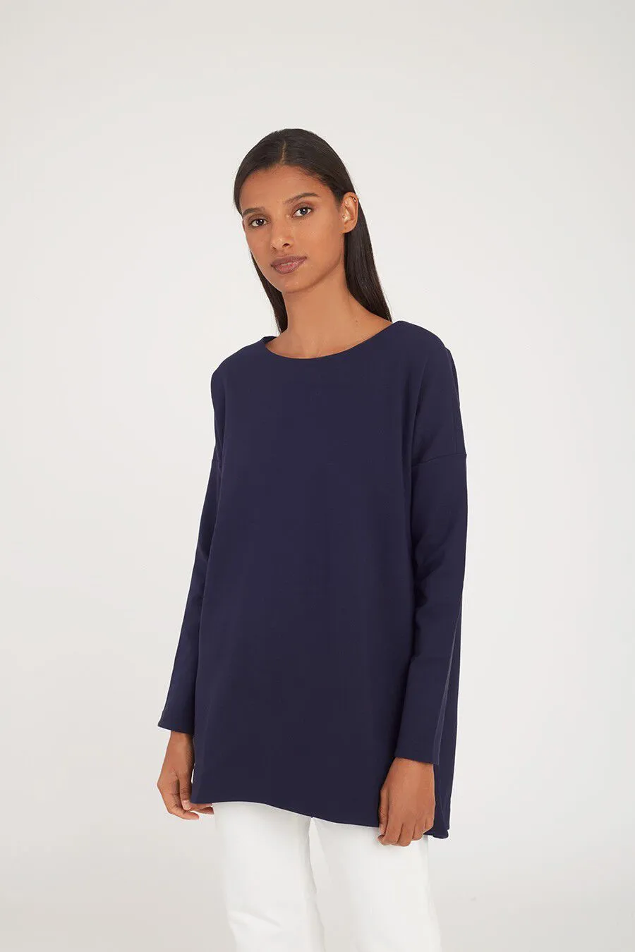 Ponte Oversized Top