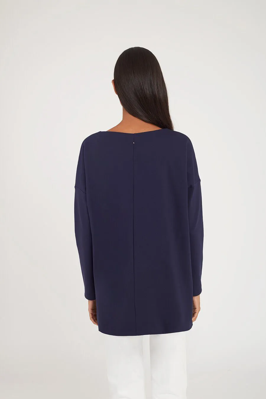 Ponte Oversized Top