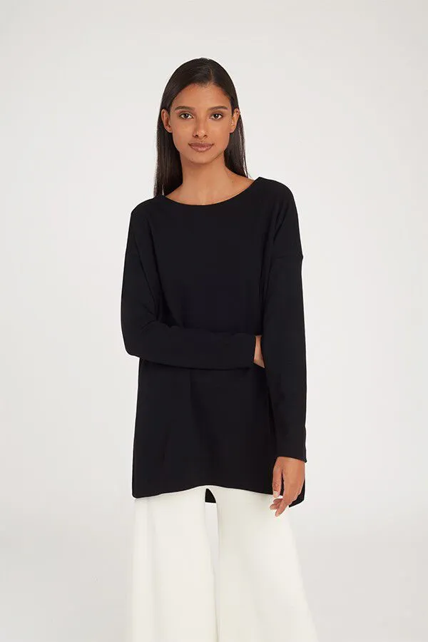Ponte Oversized Top