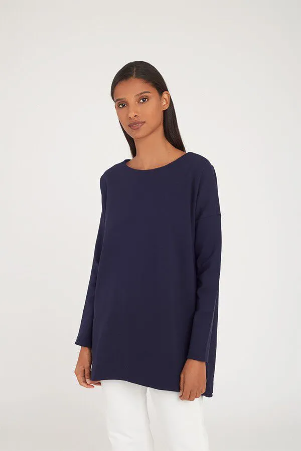 Ponte Oversized Top