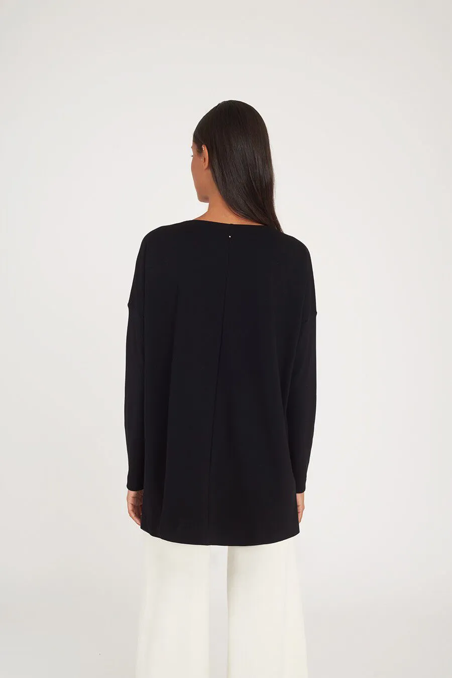 Ponte Oversized Top