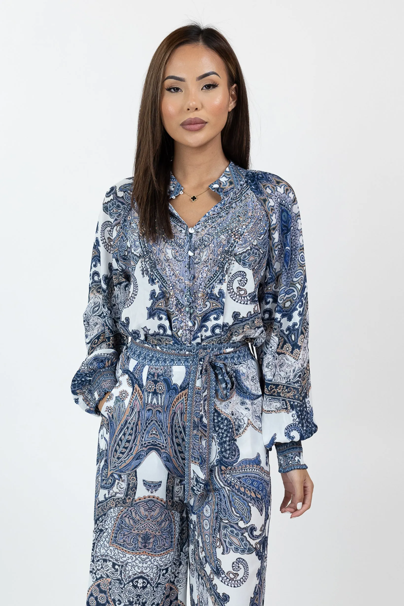 Queen Bee Beaded Top