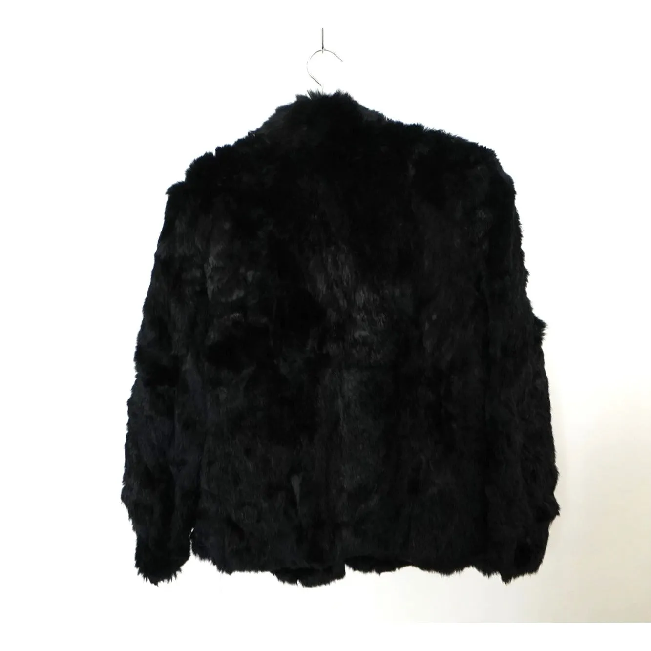 "Retail" Vintage Unbranded Black Winter Fur Coat (See Dimension) Women's
