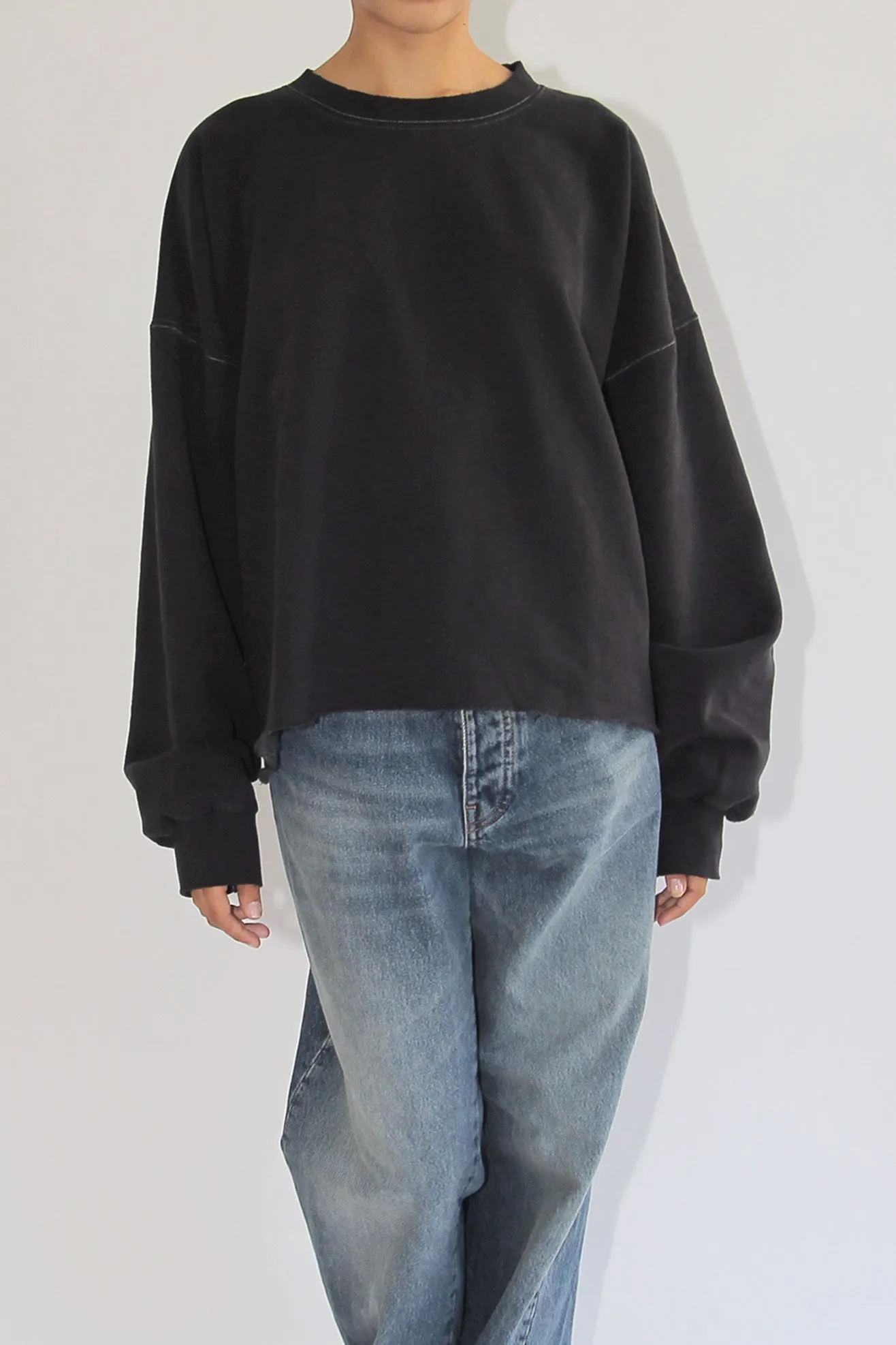 RACHEL COMEY, Fonder Sweatshirt, Charcoal
