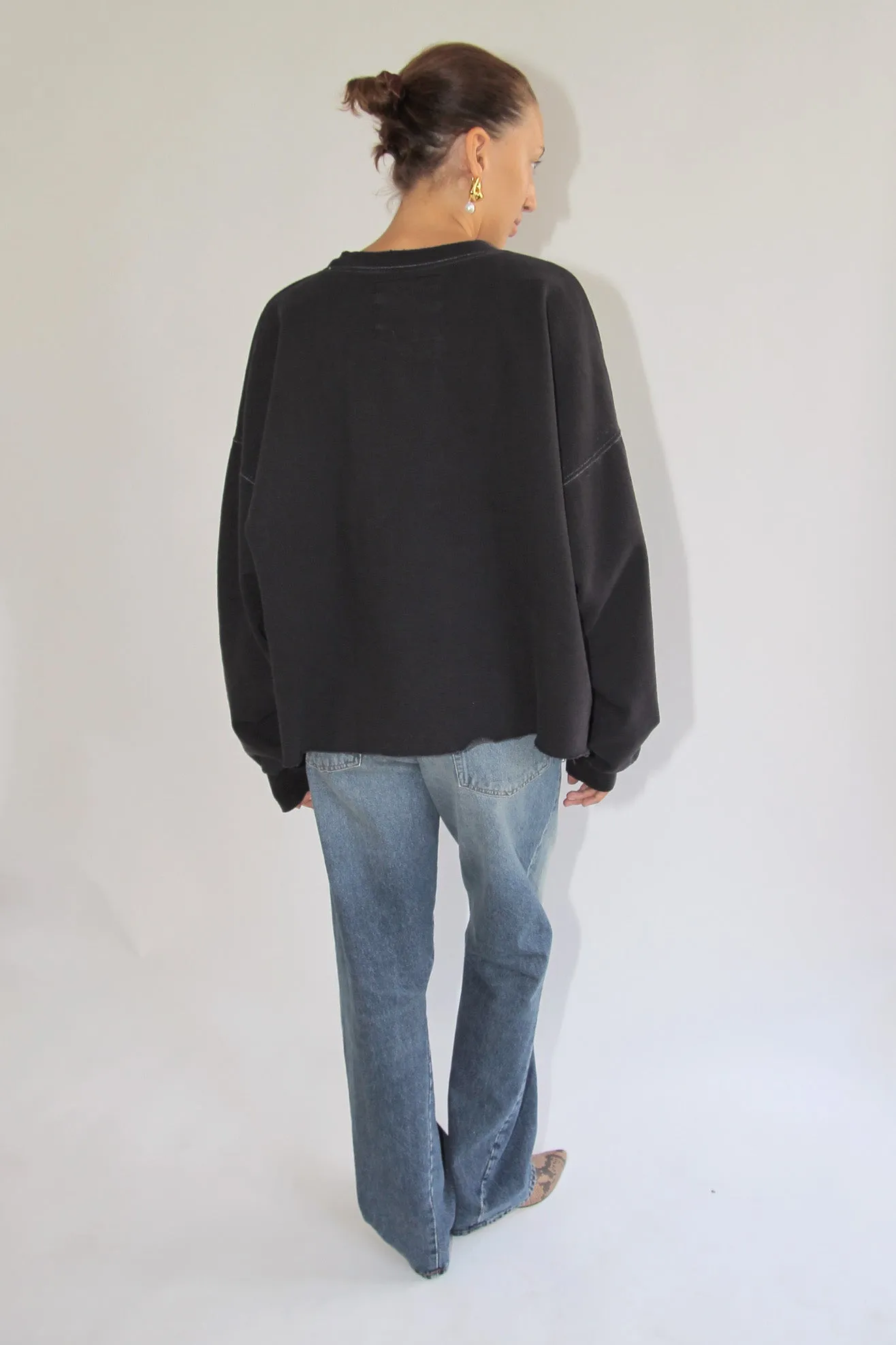 RACHEL COMEY, Fonder Sweatshirt, Charcoal