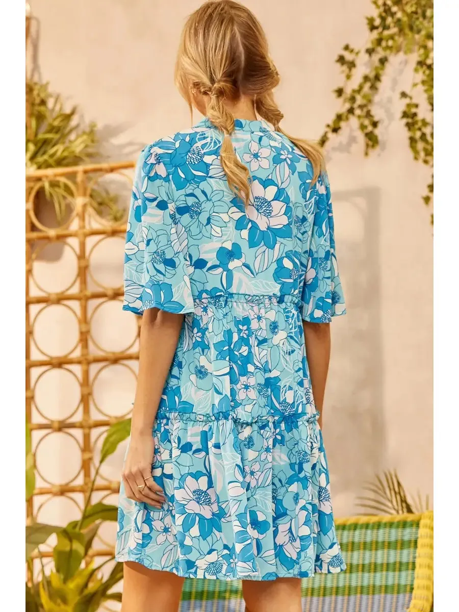 Seeing Blue Dress