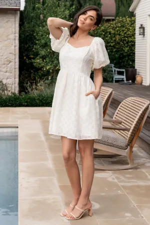Sommer Short Dress | Cream