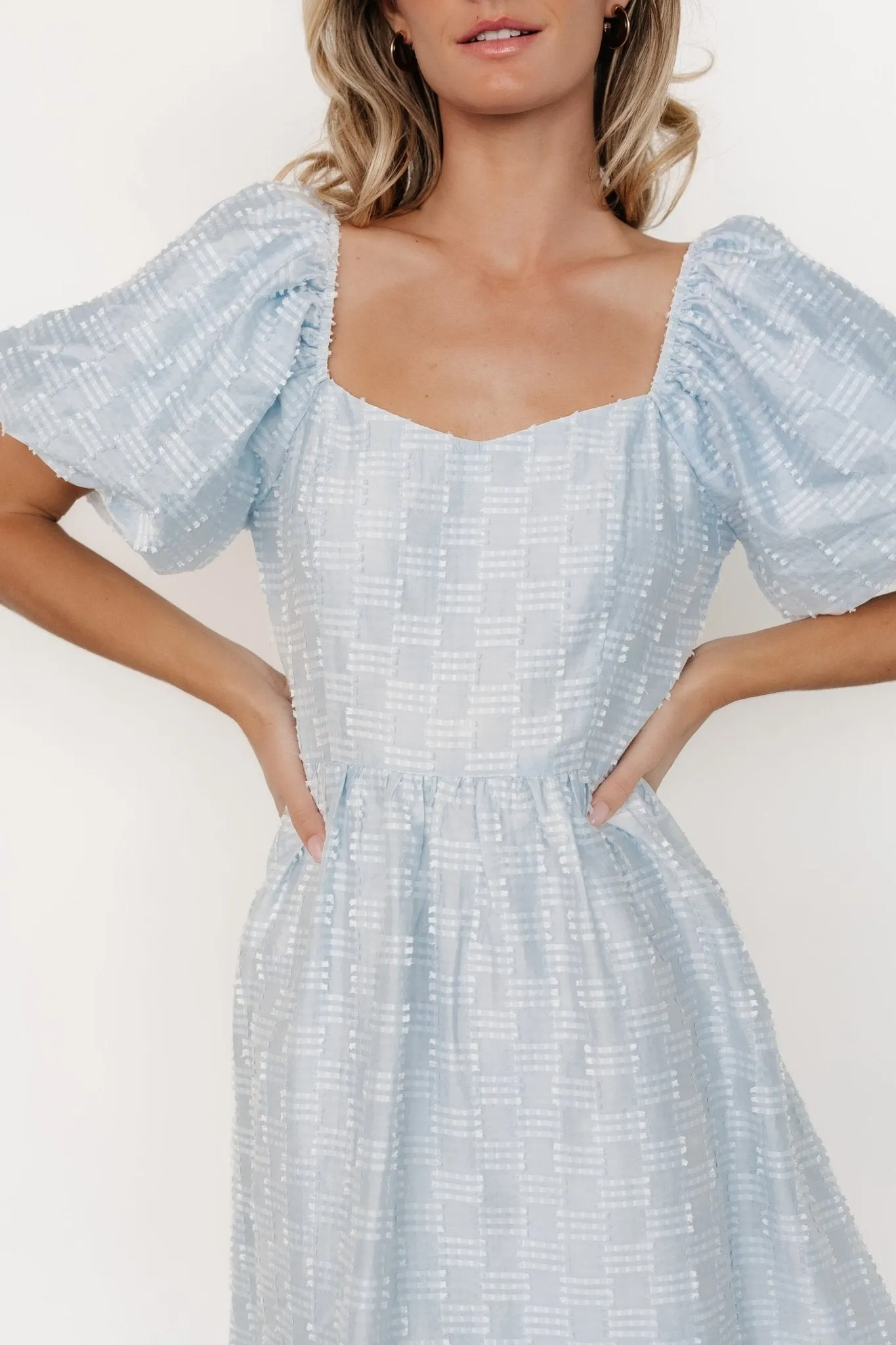 Sommer Short Dress | Light Blue