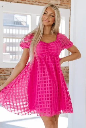 Teah Puff Sleeve Babydoll Dress | DROPSHIP