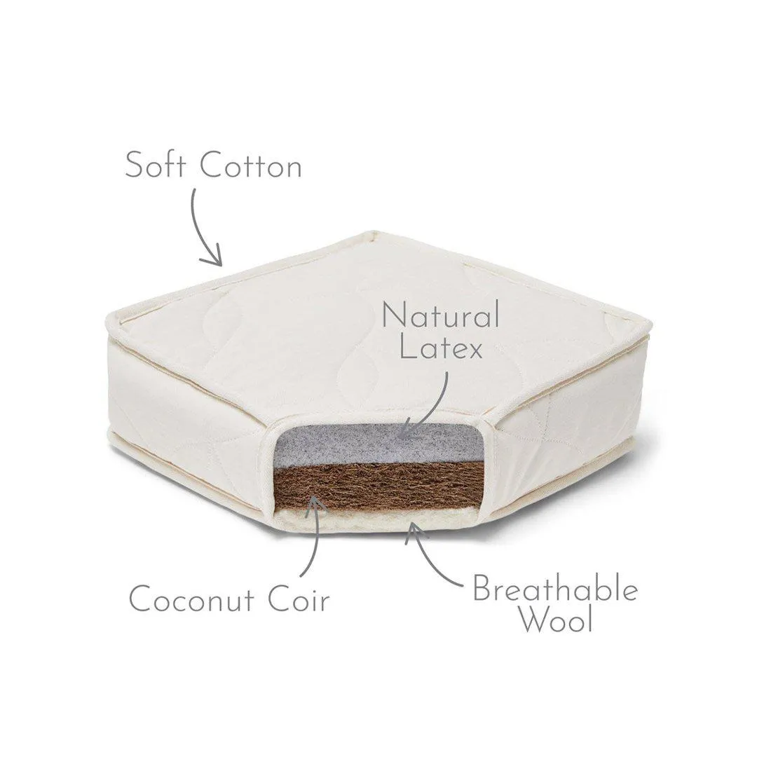 The Little Green Sheep Twist Natural Toddler Mattress - IKEA 70x160cm